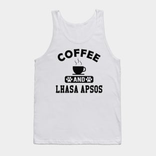 Lhasa Apso Dog - Coffee and Lhasa Apsos Tank Top